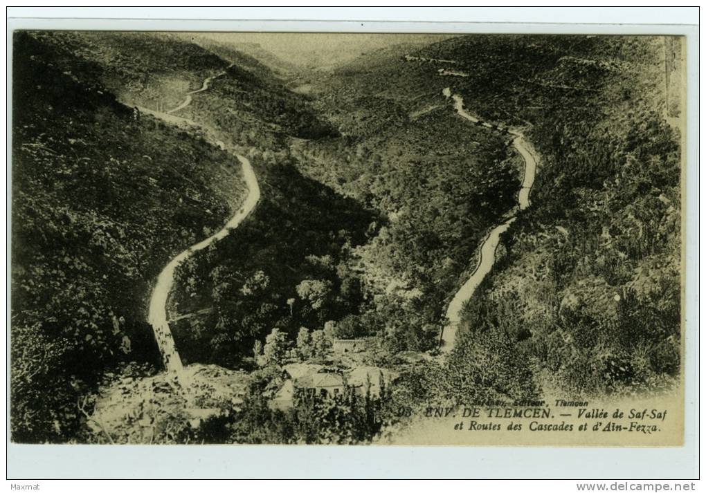 TLEMCEN        la vallée de saf saf et routes des cascades et d' ain fezza