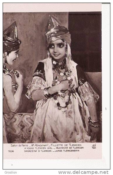 FILLETTE DE TLEMCEN 7036 SALON DE PARIS M RONDENAY