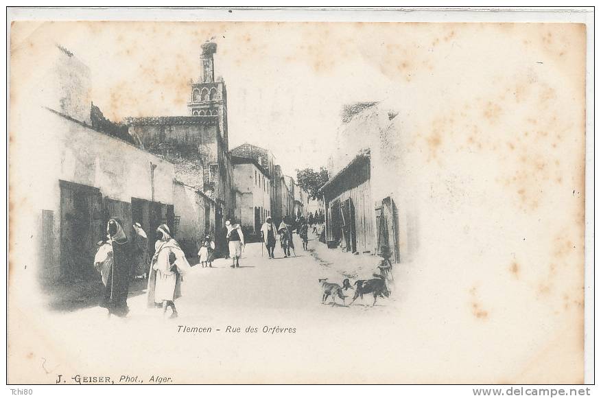 TLEMCEN_Rue des Orfèvres_animée