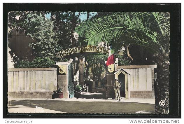 CPA Tlemcen, L´Entree du Quartier d´Isly