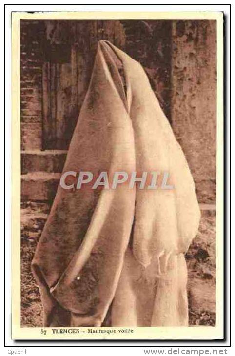 CPA Tlemcen Mauresque Voilee