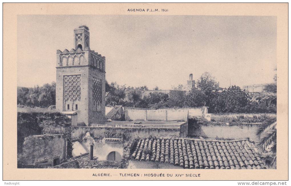 ALGERIE - Tlemcen - Mosquée du 14e siècle