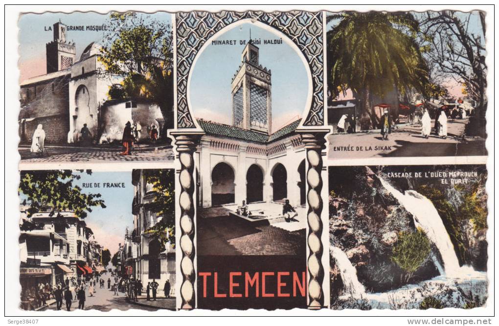 Prix fixe - Tlemcen - Entrée de la Sikak - Minaret # 5-12/6