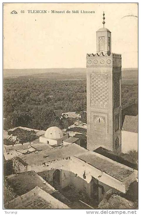 Fev13 279  Tlemcen  -  Minaret de Sidi Lhassen