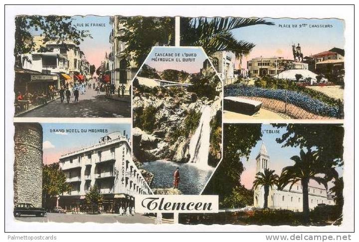 RP TLEMCEN, Algeria, 30-50s 5-view postcard