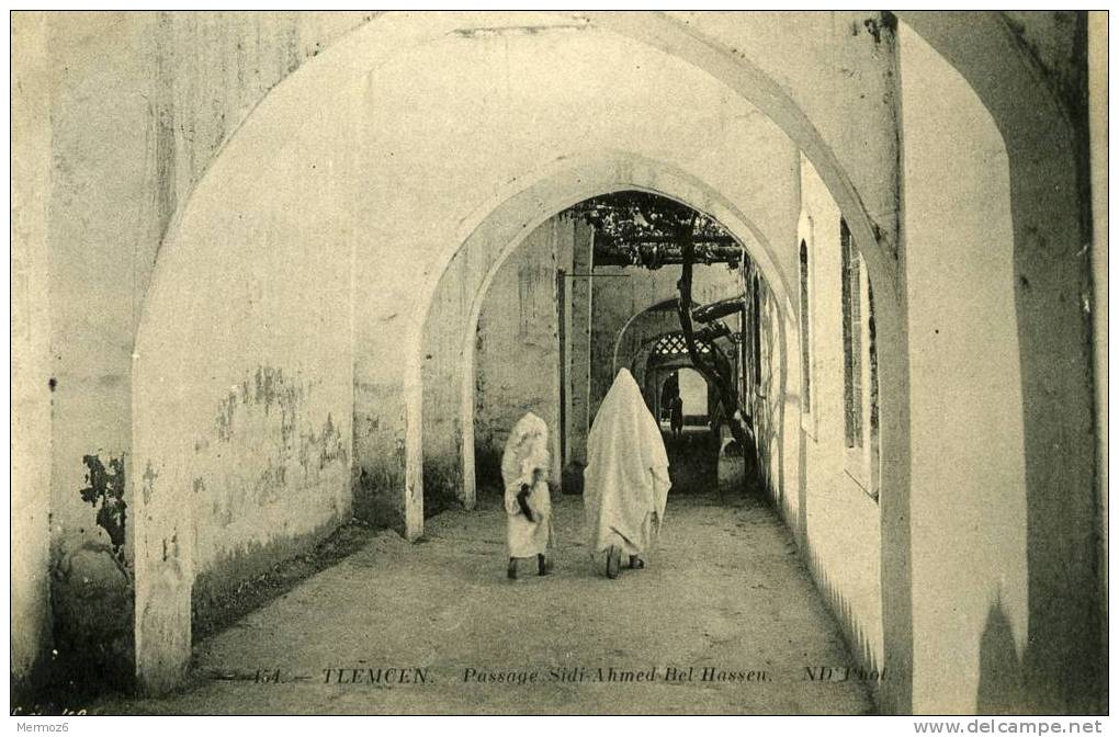 tlemcen passage sidi ahmed bel hassen ND phot 154 belle carte animée