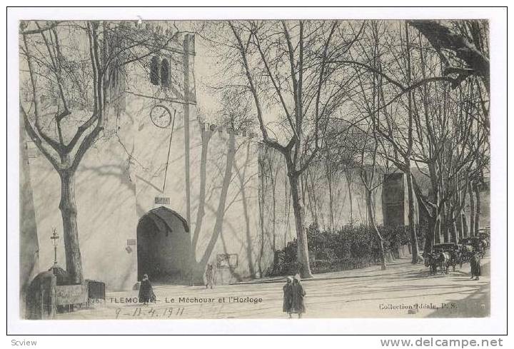 Le Mechouar Et l'Horloge, Tlemcen, Algeria, Africa, 00-10s