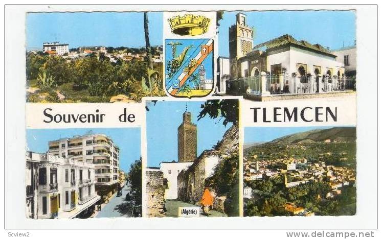 RP  TLEMCEN, Algeria, 20-40s  5-view postcard