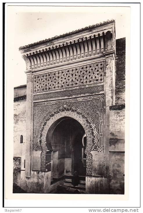 TLEMCEN PORTAIL DE LA MOSQUEE DE SIDI BOU MEDINE