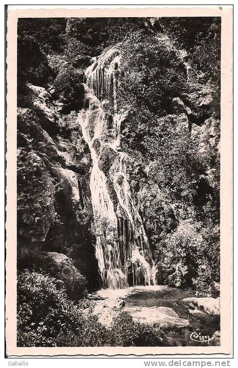 RARE TLEMCEN  LA GRANDE CASCADE D'EL OURIT