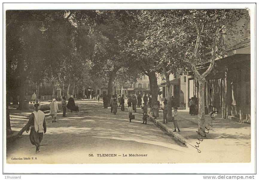 Carte Postale Ancienne Algérie - Tlemcen. Le Méchouar