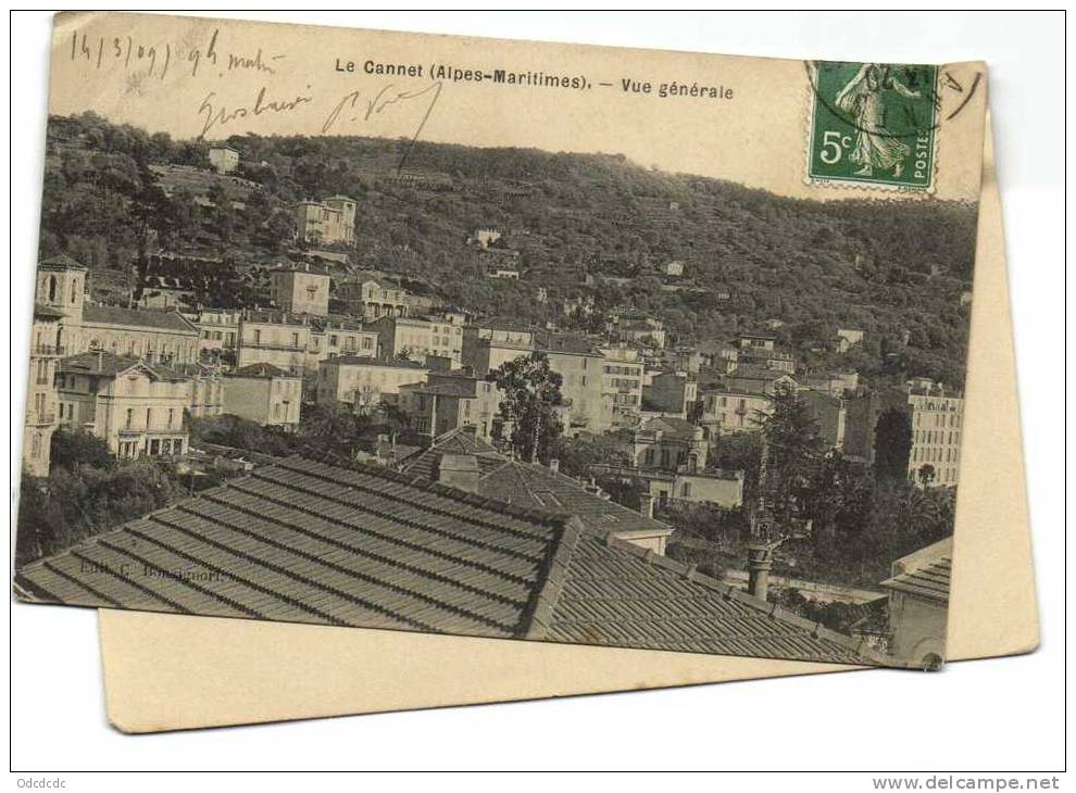 Le CANNET  Vue generale  Recto Verso