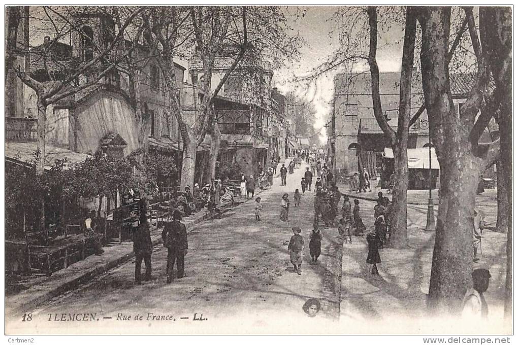 TLEMCEN RUE DE FRANCE ALGERIE
