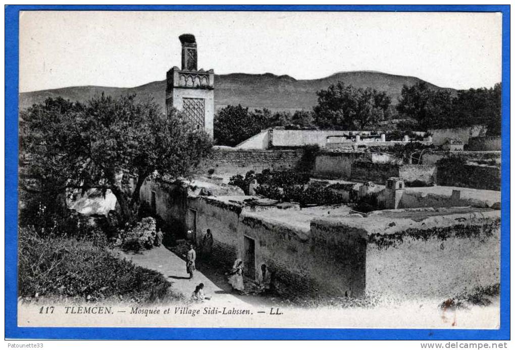 ALGERIE TLEMCEN MOSQUEE ET VILLAGE SIDI LABSSEN
