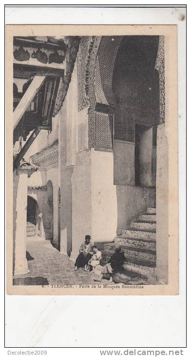 BR44411 Tlemecen porte de la mosquee bonmediene     2  scans