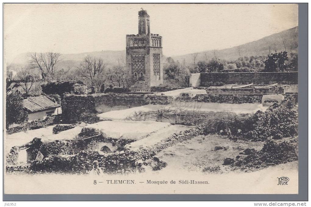 CPA LA MOSQUEE DE SIDI HASSEN A TLEMCEN