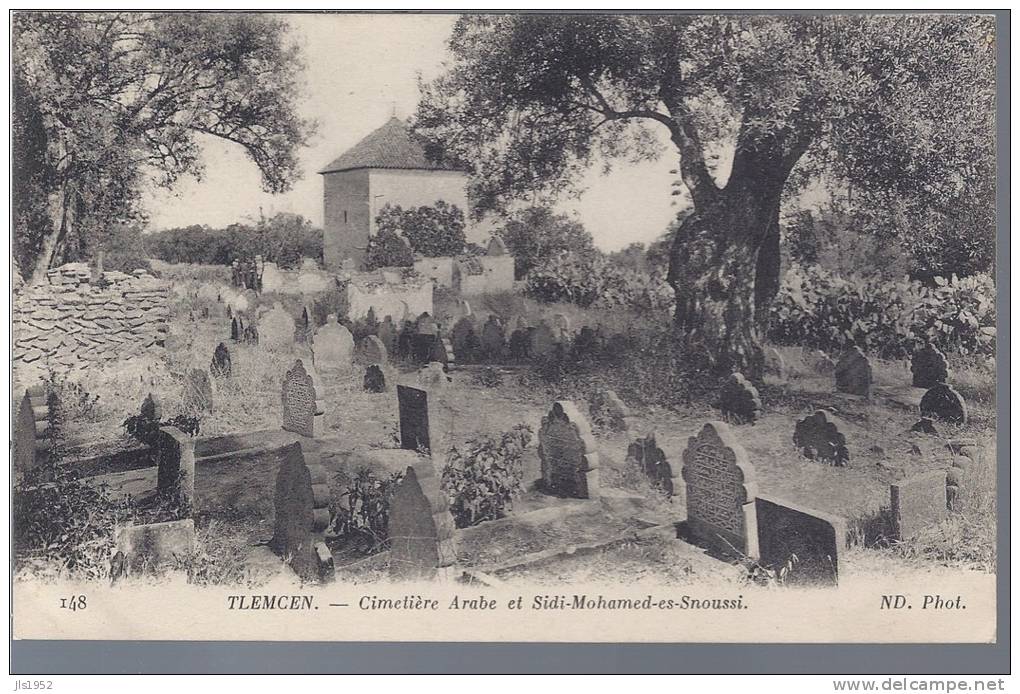 CPA CIMETIERE ARABE DE TIEMCEN