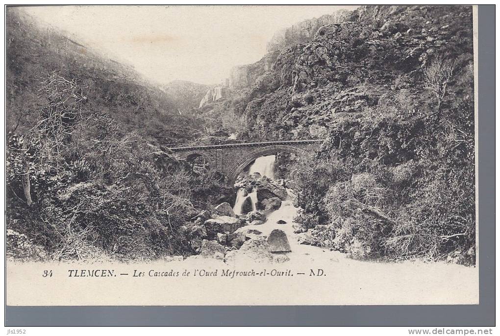 CPA LES CASCADES DE L OUED MEFROUCH EL OURIL