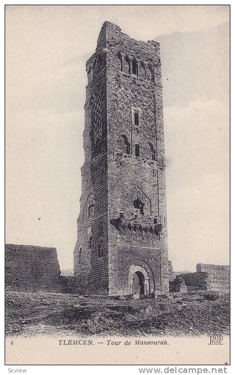 TLEMCEN, Tour de Mansourah, Algeria, 00-10s