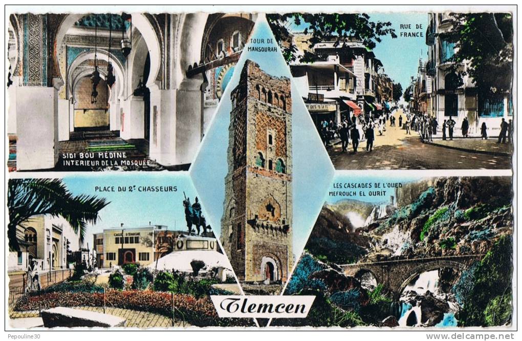TLEMCEN (Algérie) MULTIPLE VUES.  // PHOTO VÉRITABLE
