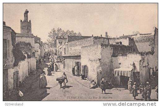Algérie  - Tlemcen -  La rue Mascara   Achat Immédiat