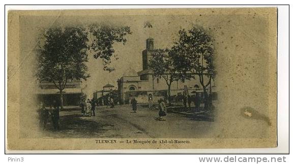 ALGERIE TLEMCENLA MOSQUEEDEABD-UL-HASSEM -PETIT FORMAT ALONGEE