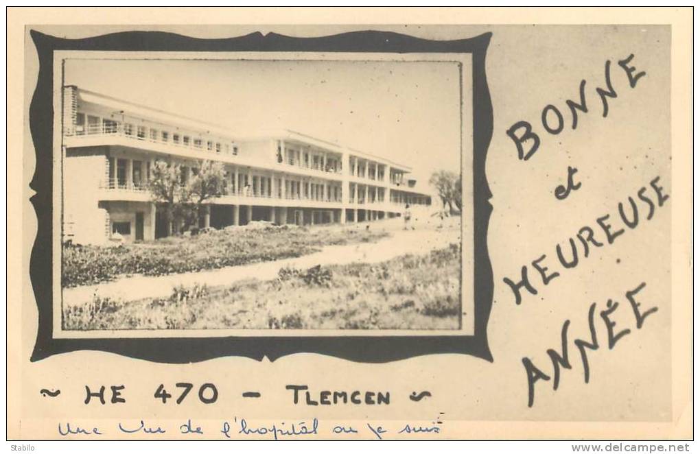 ALGERIE - TLEMCEN - L'HOPITAL