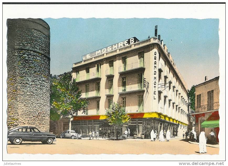 TLEMCEN ALGERIE LE GRAND HOTEL DU MAGHREB CPSM BON ETAT