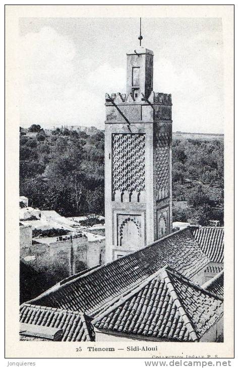 TLEMCEN  La Mairie. Mosquée Sidi Alloul.