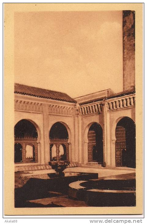ALGERIA - TLEMCEN - COUR DE LA GRANDE MOSQUEE - CENTENARIO 1930