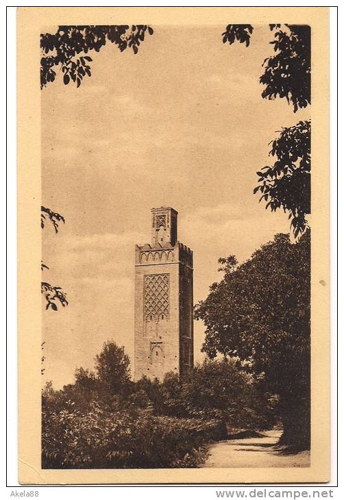 ALGERIA - TLEMCEN - MINARET D' AGADIR - CENTENARIO 1930