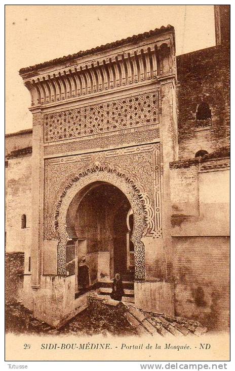 ALGERIE - SIDI BOU MEDINE - Porail de la Mosquée