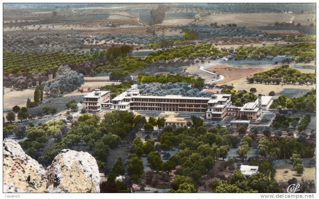 ALGERIE - TLEMCEN - Vue vers le Nouvel Hôpital et les ruines de Mansourah