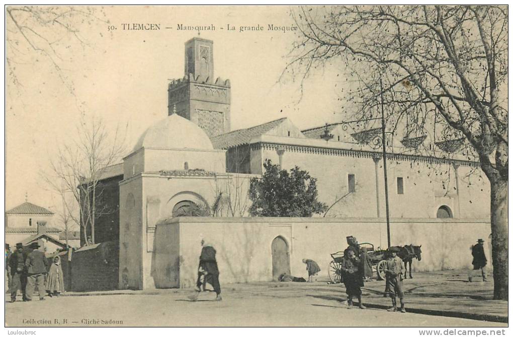 TLEMCEN  MANSOURAH LA GRANDE MOSQUEE