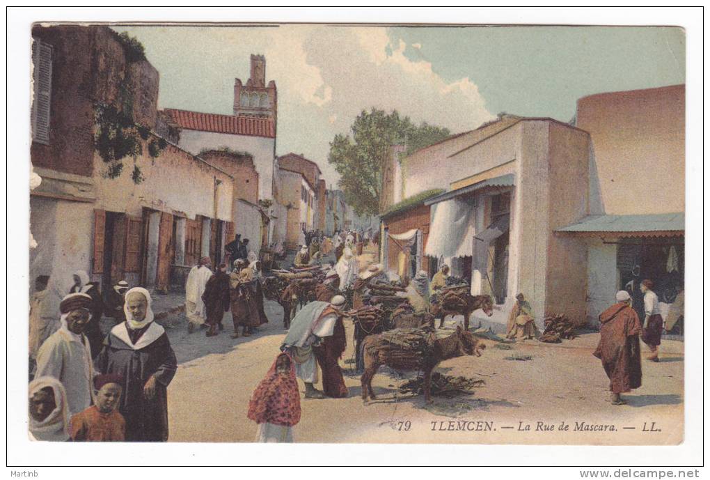 ALGERIE   TLEMCEN  rue Mascara
