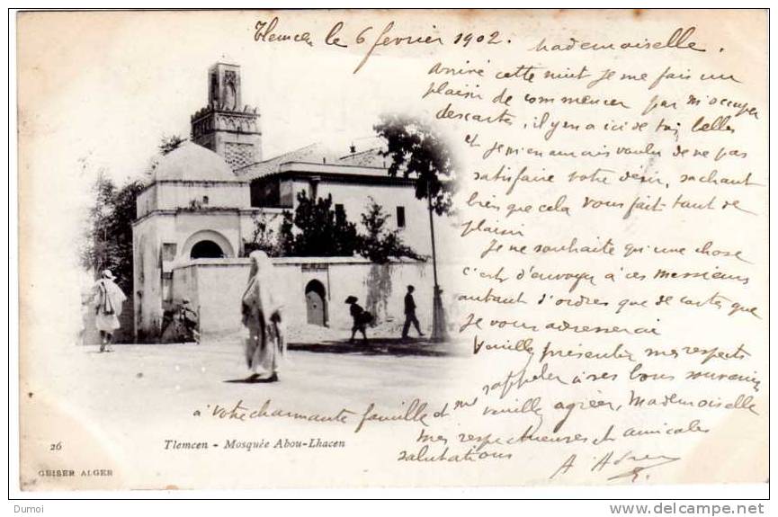 TLEMCEN   -  Mosquée  -  Abou - Lhacen