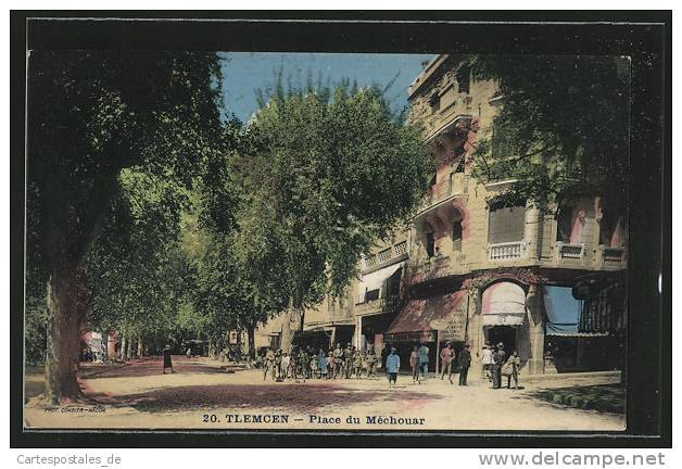 CPA Tlemcen, Place du Mechouar