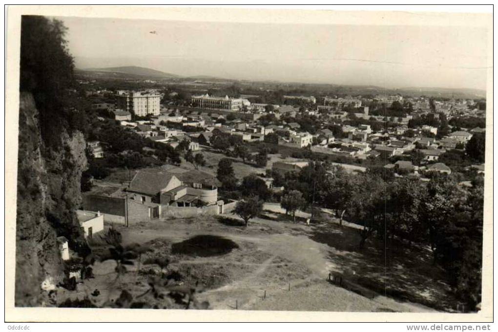 TLEMCEN  Vue generale 1   Recto Verso Timbre