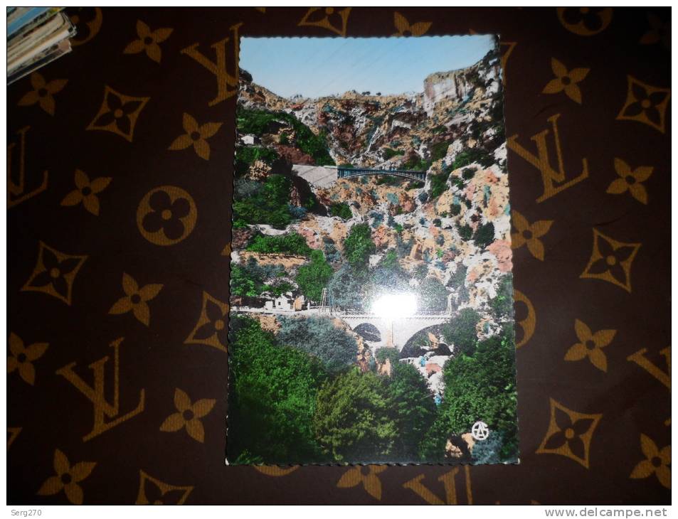 ALGERIA TLEMCEN LES CASCADES DU MEFFROUCH PONT