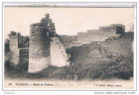 TLEMCEN  RUINES  DE  TOUBIANA      TBE  1X624