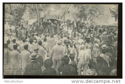 MILIANA arrivée d'un train le jour de la fête