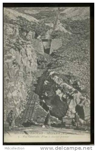 MILIANA mines du Zaccar, plan à chariot porteur