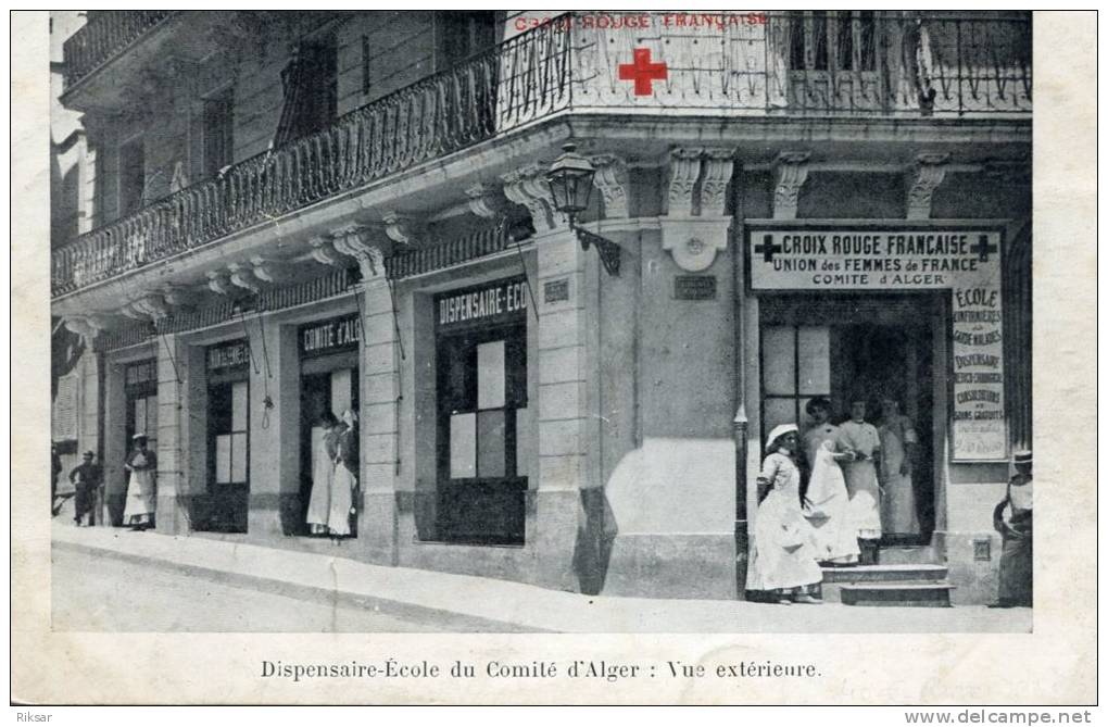 ALGERIE(ALGER) SANTE(CROIX ROUGE)