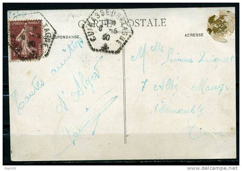 30 - ALgérie -   Alger   CACHET CUIRASS2 BRETAGNE