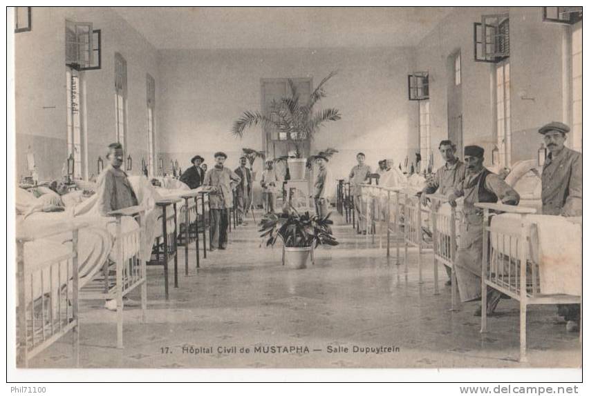 ALGER HOPITAL CIVIL DE MUSTAPHA SALLE DUPUYTREIN