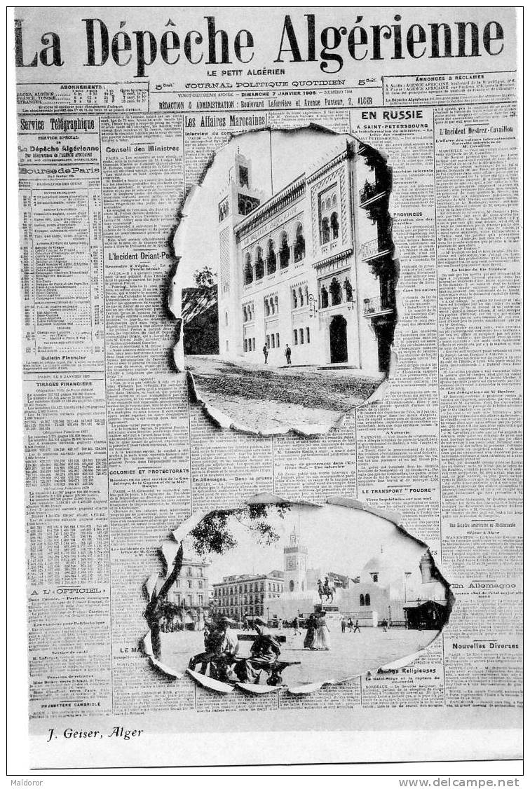 ALGER  PRESSE  JOURNAL  