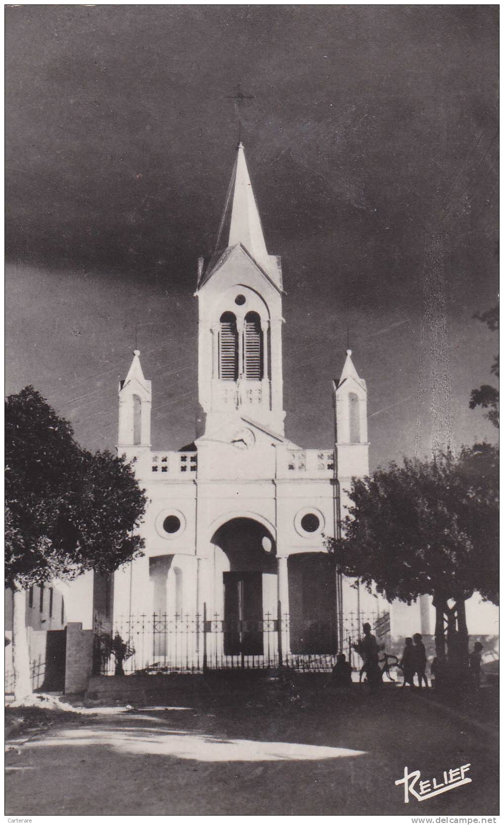 afrique,Algérie,Zéralda,p rés  d´alger,l´église béni par R P AUGUSTIN en 1873,DETRUITE EN MARS 2006