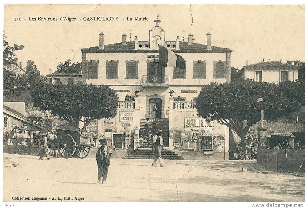 les environs d'alger Castiglione  la Mairie