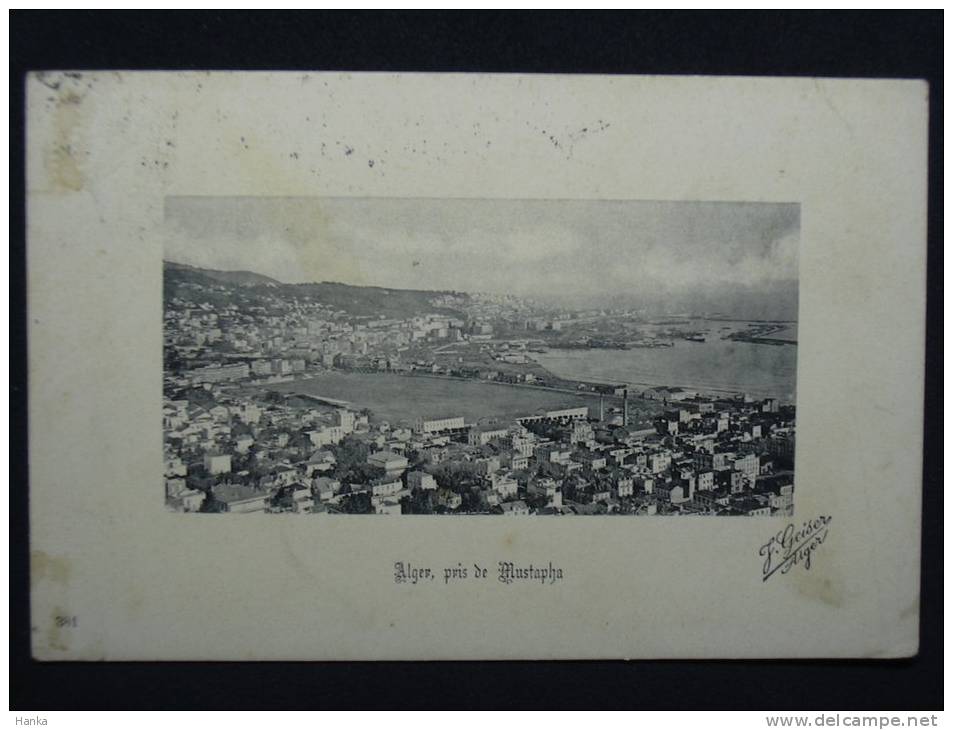 Ak Alger Algier, pris de Mustapha, 1909