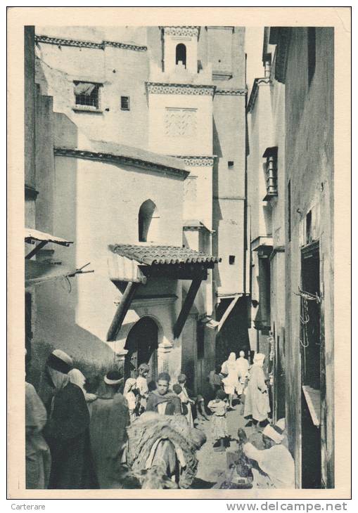 AFRIQUE DU NORD,FRANCE COLONIES,ALGERIE FRANCAISE,ALGER,CASBAH,RU E SIDI ABDALLAH,SORCIER